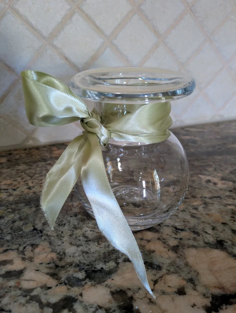 2/$18 VTG Glass Bud Vase